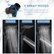 thumbnail image 5 of Combo de cabezal de ducha MakeFit Dual Rainfall con dispositivo portátil 10 modos, 5 of 7