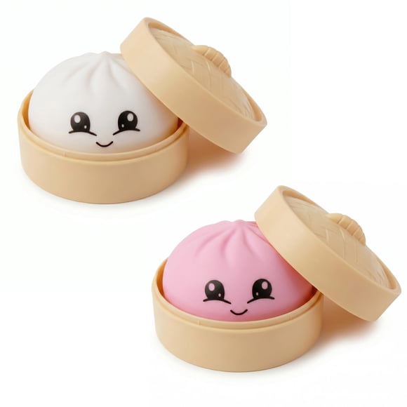 Pelotas antiestrés tipo dumpling Crossunx con vaporera