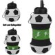 thumbnail image 3 of Botella de agua Maccabi Art, con clip, plegable, balón de fútbol de 1 litro, 3 of 7