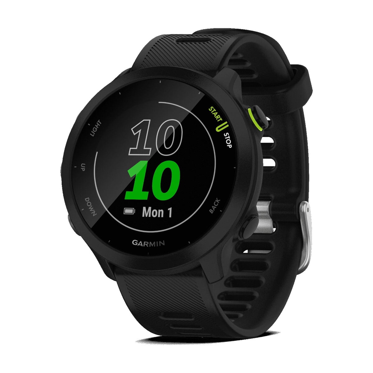 Reloj Garmin Forerunner 55 Gps Negro 50 M Monitor Cardíaco