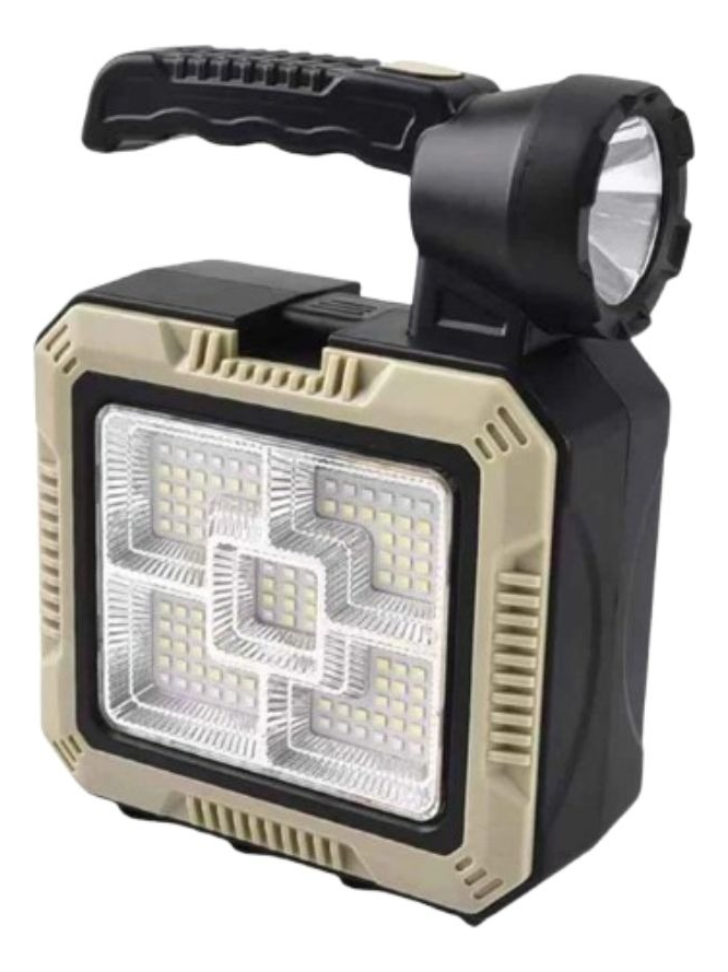 Genérico - Linterma Portatil Luz Led Solar Kit Herramientas Camping Lau