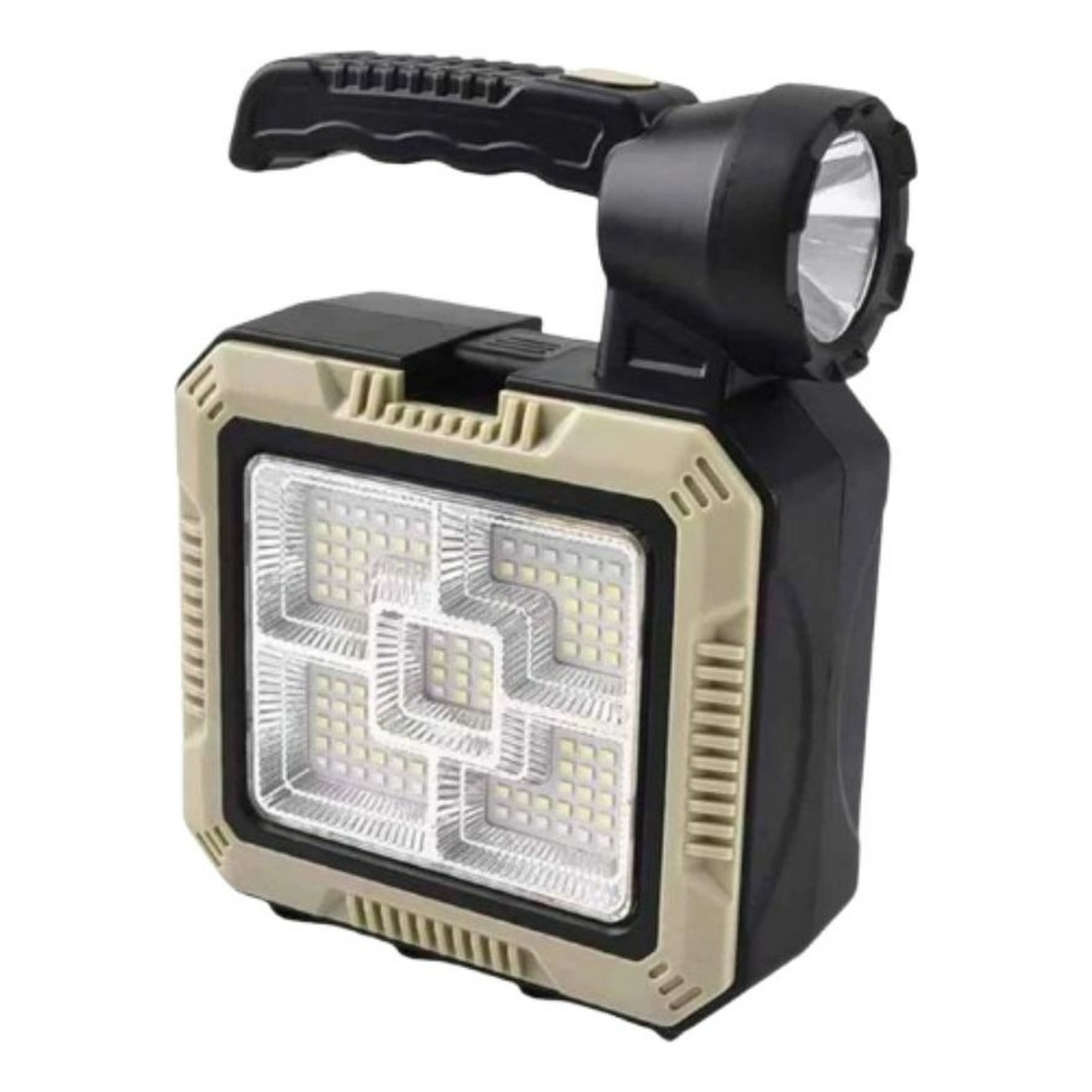 Genérico - Linterma Portatil Luz Led Solar Kit Herramientas Camping Lau