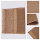 thumbnail image 5 of Juego de 6 Manteles Individuales de Casa de Campo para Decoración de Mesa de Comedor Interior Lavable con Flecos Café 17.7*11.8 pulgadas, 5 of 6