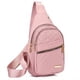 thumbnail image 1 of Quilted Casual Chest Bag, Lightweight Foldable Sling Bag, Portable Trendy Versatile Shoulder Bag, 1 of 3