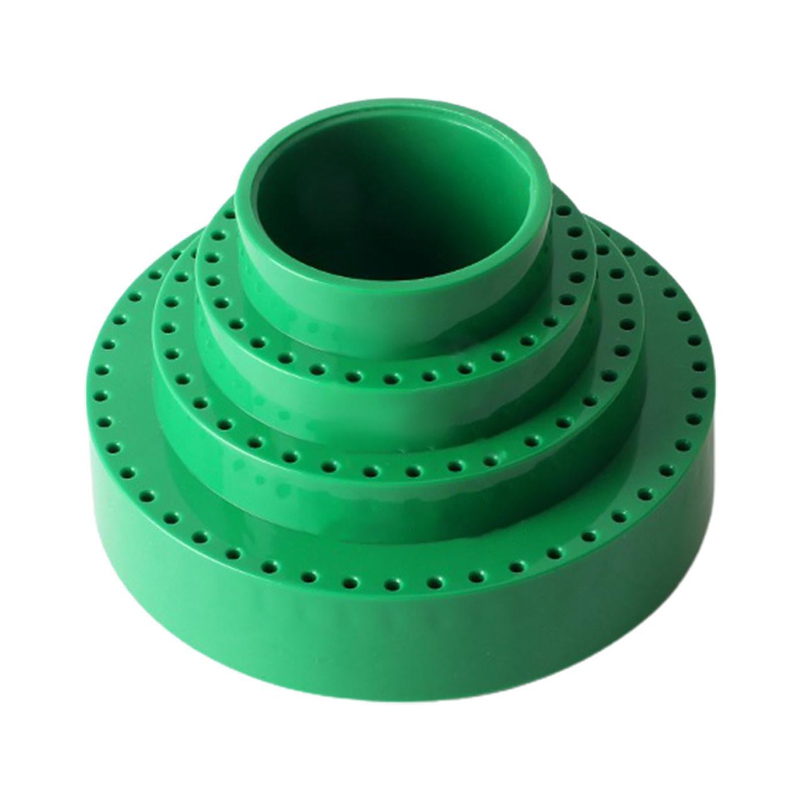 Magideal - Organizador Profesional De Brocas, Soporte Para Puntas De Herramientas De Molienda, Accesorios Para Uñas De Forma Redonda Giratoria Estuche De Almacen , Verde