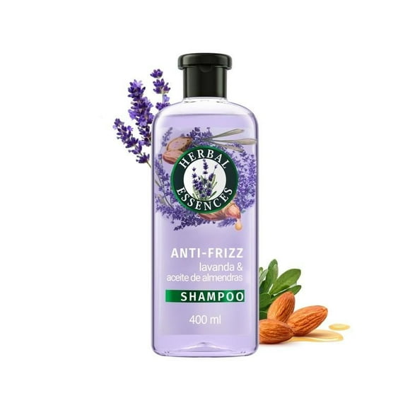 Shampoo Herbal Essences Anti-Frizz Lavanda & Aceite De Almendras, 400 ml