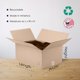 thumbnail image 4 of Caja de envío The Boxery 30x30x13 cm – Pack de 25, 4 of 8