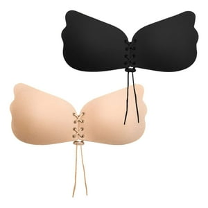 Genérico - Set 2 Sujetador Brasier Push-Up Sin Tirante Reutilizable Jhn