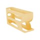 thumbnail image 2 of Dispensador De Huevos Con Ruedas Para Gabinete De Cocina, Hogar, Amarillo, 3 Niveles, 2 of 5