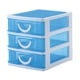 thumbnail image 1 of Organizador De Artículos Diversos Para Tocador, Escritorio, Habitación, Joyas, Hogar, Baño, Organizadores De Maquillaje, Azul, 1 of 3