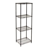 Prochef - Estante 60X45X180 Cm. Epoxico 4 Bandejas Capacidad 800 Kg.