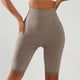 thumbnail image 2 of Short Biker Mujer Levanta Cola Push Up Jaspeado, 2 of 4