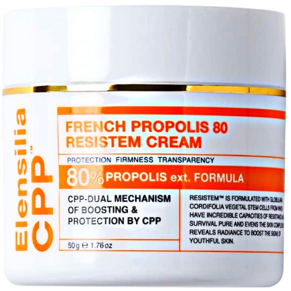 Crema hidratante para la piel Elensilia 50 g con propóleos CPP