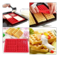 thumbnail image 1 of Moldes De Silicona Rectangular Para Waffles, Gofres, 1 of 4