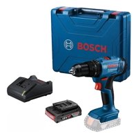 Taladro Percutor Atornillador Gsb183-Li 18V Bosch +Bat +Car Azul