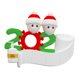 thumbnail image 2 of Adorno Colgante De árbol De Navidad De Navidad 2020 Decoración Familiar Personalizada Para 2 Personas, 2 of 3