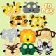 thumbnail image 4 of Set de regalos de fiesta DMIGHT Jungle Safari para cumpleaños de niños, 4 of 9