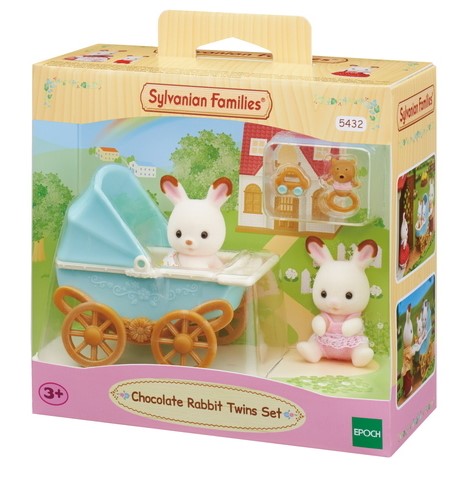 Sylvanian Family - Set Figuras Conejos Gemelos