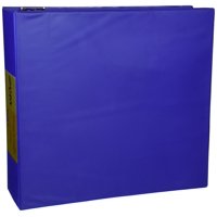 Binder School Smart - Anillo Redondo De Polipropileno (7,62 Cm), Color Azul