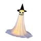 thumbnail image 1 of Decoración De Fantasma De Halloween Con Luz Y Sombrero De Bruja Para Césped, Patio, Exterior, Interior, Estilo D, 1 of 5