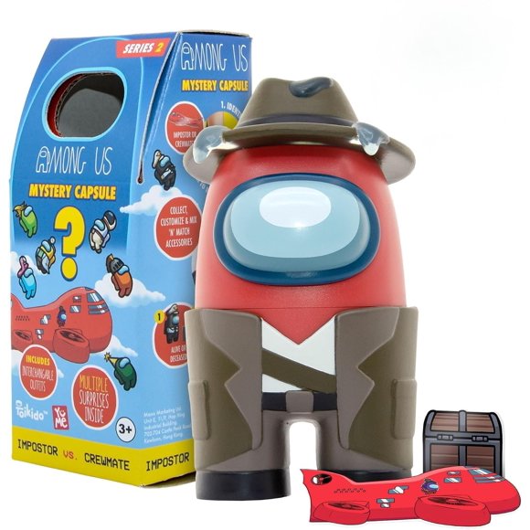 Figura de juguete YuMe Among Us Cápsula Sorpresa Serie 2