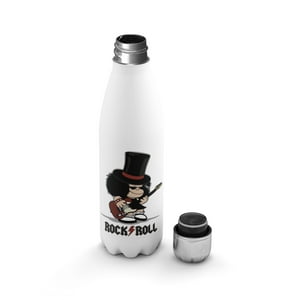 Creango - Botella Agua Termica Mafalda Rockera De Acero Inoxidable