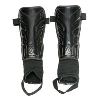 Magideal - 2 Uds Espinilleras De Fútbol Equipo De Protección Equipo De Protección Absorción De Golpes Entrenamiento De Fútbol Protección De Piernas Para Mujeres Negro