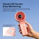 thumbnail image 5 of Ventilador Portátil Life7 Motor De Alta Potencia 5000 Mah Rosa, 5 of 9