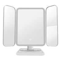 Genérico - Espejo Tocador Maquillaje Femenino 3 Vias Belleza Rondon