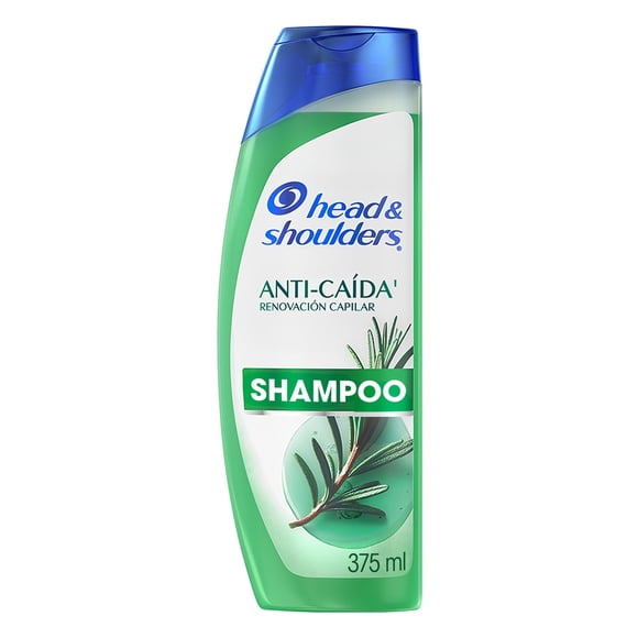 Shampoo Head & shoulders Anti-Caída renovación capilar, 375 ml