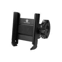 Genérico - Soporte De Aluminio Para Teléfono Móvil En Bicicleta, Ciclismo, Color Negro