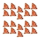 thumbnail image 4 of 20x Espaciadores Para Pisos Herramienta Para Pisos De Madera Laminada Para Baldosas Pisos Flotantes Naranja, 4 of 5