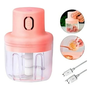 Genérico - Mini Triturador Eléctrico De Ajo Recargable Por Usb