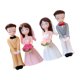 thumbnail image 4 of Adornos Para Tarta De Boda, Minifigura De Pareja Para Escena DIY, Compromiso De Aniversario, 4 of 5