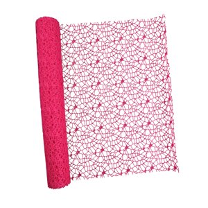 Bothyi - Papel De Regalo De Flores De Malla De Jacquard Para El Día De San Valentín, Bodas, Cumpleaños, Rosa Roja