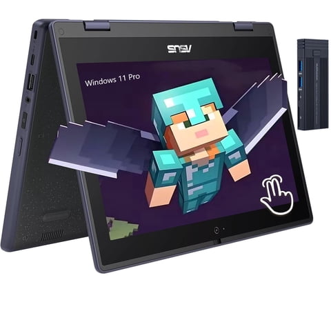 Asus Portátil 2 En 1 De 11,6"" Intel N100 4 Gb 256 Gb Ssd