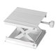thumbnail image 1 of Soporte Elevador de Laboratorio DMITER de Aluminio 9x9 cm Ajustable 5 kg, 1 of 7
