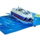 thumbnail image 1 of Tarjeta de Felicitación WOWPAPERART Barco de Crucero 3D Pop‑Up, 1 of 8