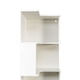 thumbnail image 2 of Corner Book Shelf - 5 Tier Corner Bookshelf Bookcase with Baffle, Freestanding L Shaped Display Shelf Stand with led lights for Home Office, Living Room, Bedroom, Kitchen, 2 of 3