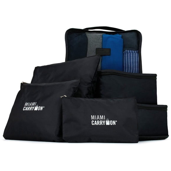 Packing Cubes Miami CarryOn de 6 piezas para organizar el equipaje