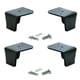 thumbnail image 2 of Pack de 4 patas para cama plasticas Flex, 2 of 2