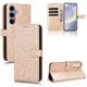 thumbnail image 4 of Funda Cartera Lunares Samsung galaxy S25 FE con Tarjetero, Correa y Soporte Oro, 4 of 6