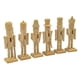 thumbnail image 3 of 6 Figuras De Cascanueces De Madera De 12,5 Cm Para Decoración De Mesa Y Manualidades Navideñas., 3 of 5