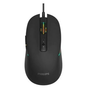 Philips - Mouse Gamer Usb 7 Botones 3600Dpi Rgb Spk9414