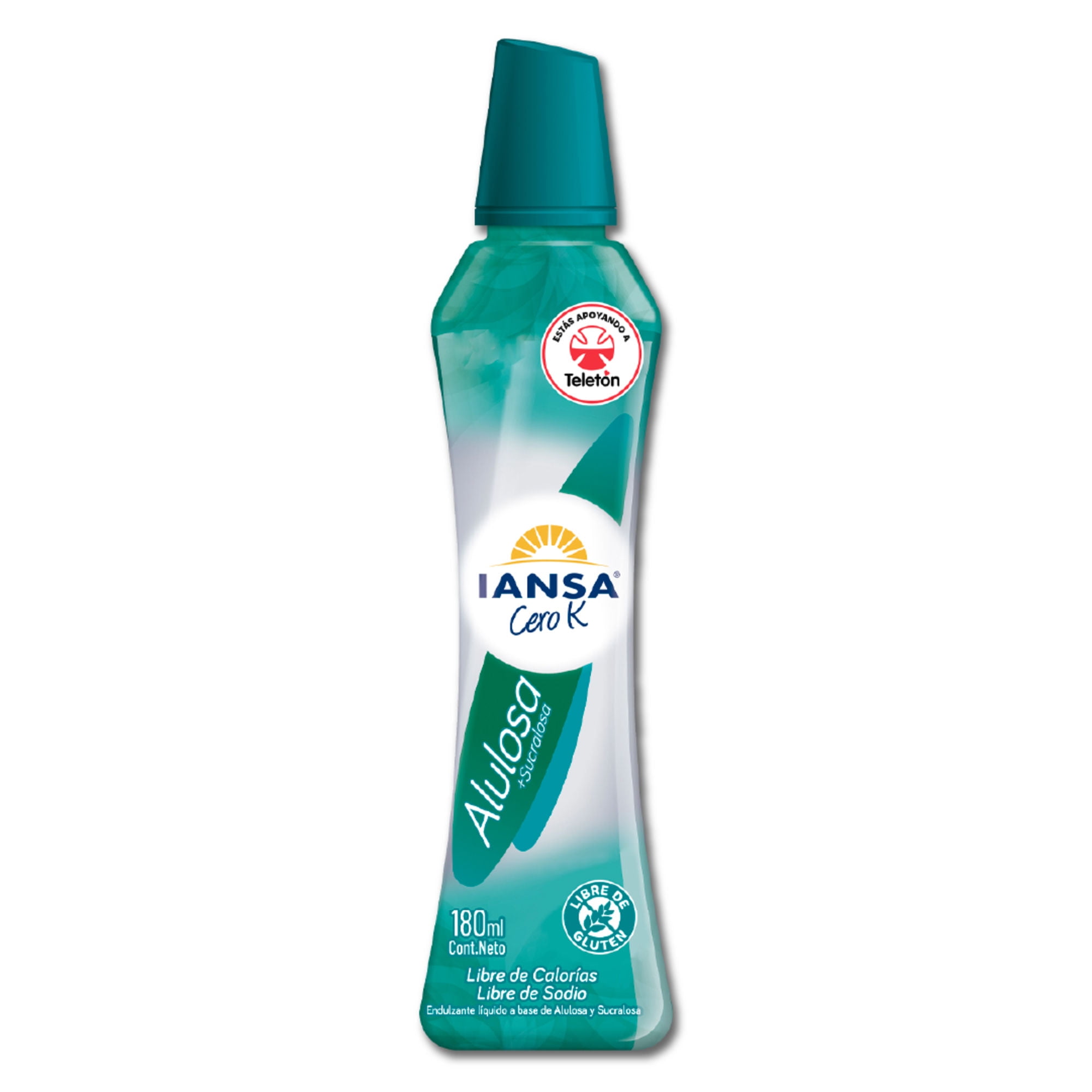 Endulzante Líquido Sucralosa Botella 180 ml Iansa Cero K
