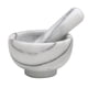 thumbnail image 1 of Set de mortero y maja HIC Kitchen Carrara Marble, 1 of 7
