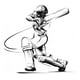 thumbnail image 1 of Decomural Cricket Batsman WS-50649, 1 of 2