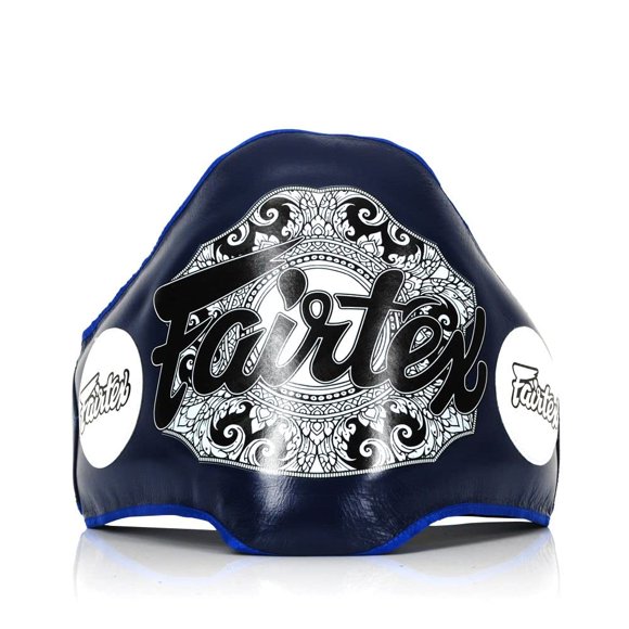 Protector de abdomen Fairtex ligero de cuero para Muay Thai