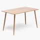 thumbnail image 1 of Mesa Rectangular Mdf Para Comedor 6 Puestos 130 X 80 - Wood, 1 of 3