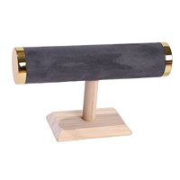 Magideal - Pastilla De Almacenamiento De Pulsera De Exhibición De Pulseras De Joyería Con Organizador De Joyería De Bache De Bangle De Decoración De Base De Made Gris